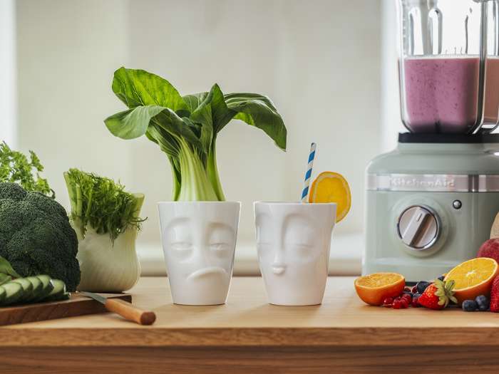 Набор кружек kissing & snooz, 350 мл, белый, 2 шт. Tassen T02.30.01