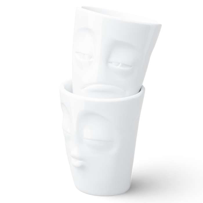 Набор кружек kissing & snooz, 350 мл, белый, 2 шт. Tassen T02.30.01