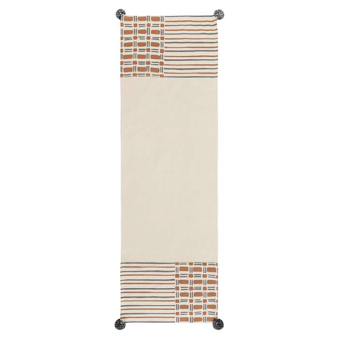 Дорожка на стол с геометрическим рисунком abstract play из коллекции ethnic, 45х150 см Tkano TK23-TR0004