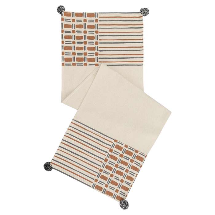 Дорожка на стол с геометрическим рисунком abstract play из коллекции ethnic, 45х150 см Tkano TK23-TR0004