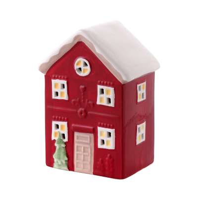 Домик с подсветкой fredensborg из коллекции new year essential, 13 см Tkano TK25-NY_LH0001