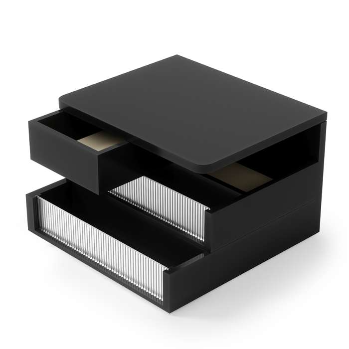 Шкатулка malibu, черная UMBRA 1023443-040
