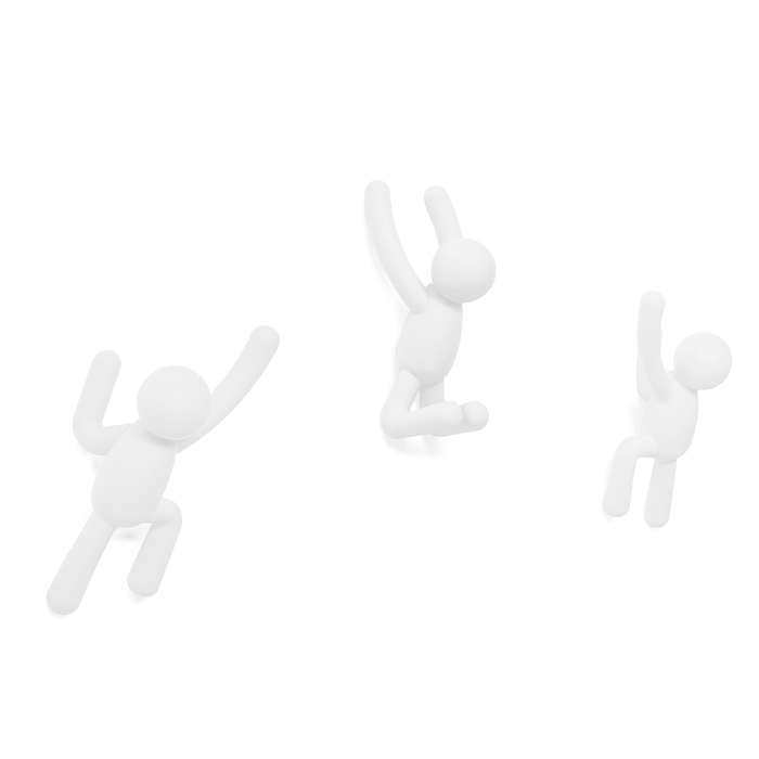 Набор крючков buddy, белый, 3 шт. UMBRA 318165-660