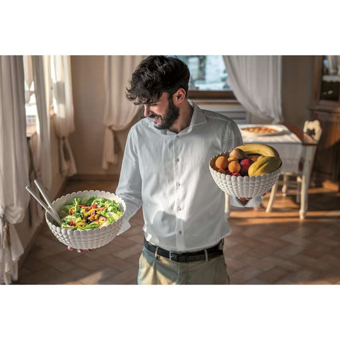 Салатник tiffany, 5 л, молочно-белый Guzzini 213830156