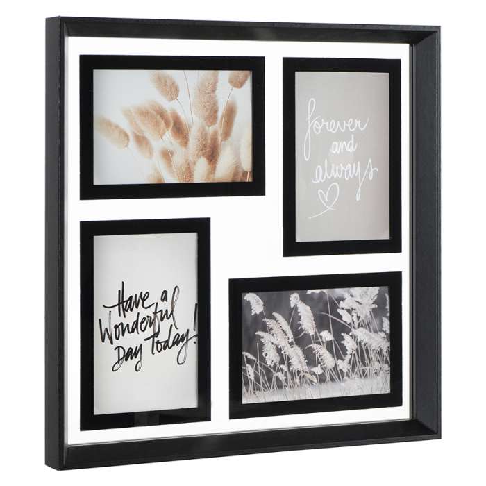 Рамка для фотографий pleasant moments, 34,5х34,5 см, белая/черная Bergenson Bjorn BB0000526