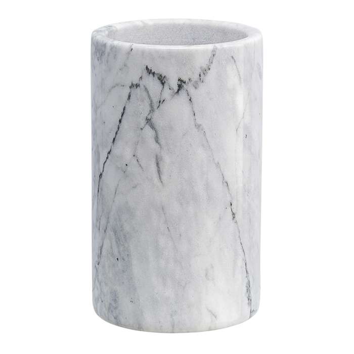 Органайзер для кухонных принадлежностей marm, D10х17 см, белый мрамор Liberty Jones LJ000027