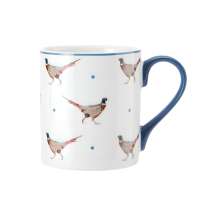 Кружка фарфоровая Pheasant Mikasa BLUE/WHITE 280 мл Kitchen Craft MKCANPHEAS