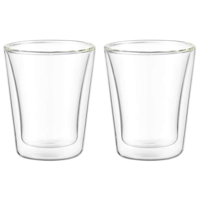 Набор из двух стеклянных стаканов, 200 мл Smart Solutions KW-SS-CPST-GLS-200