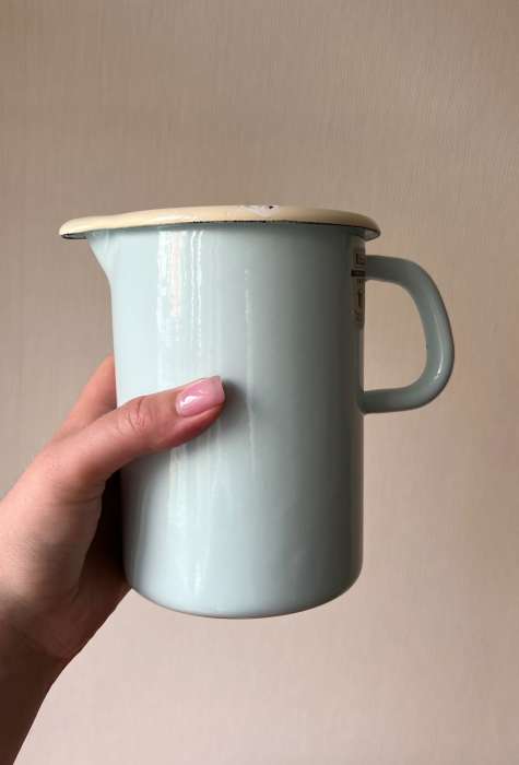 Кружка мерная УЦЕНКА 1 л бирюзовый PASTELL RIESS 0338-006-1