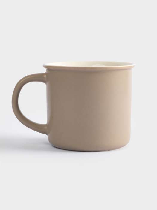 Кружка, 400 мл, керамика, бежевая, Retro ANNA LAFARG ANLAF-B10127