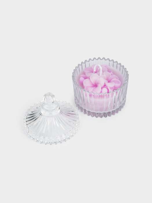 Свеча ароматическая, в подсвечнике, с крышкой, 7x10 см, Freesia, Saltaire ANNA LAFARG ANLAF-CNACC06