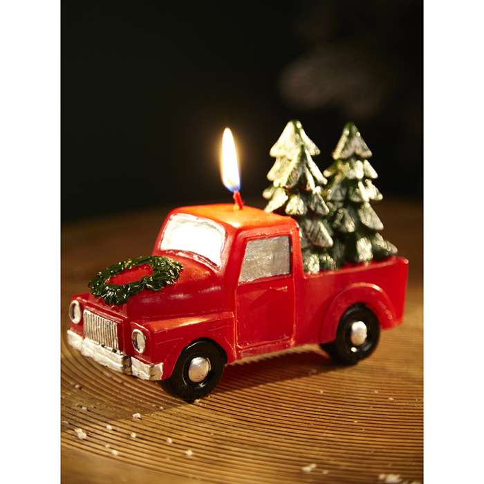 Свеча декоративная upcoming holidays из коллекции new year essential, 15 см Tkano TK24-NY_CND0003