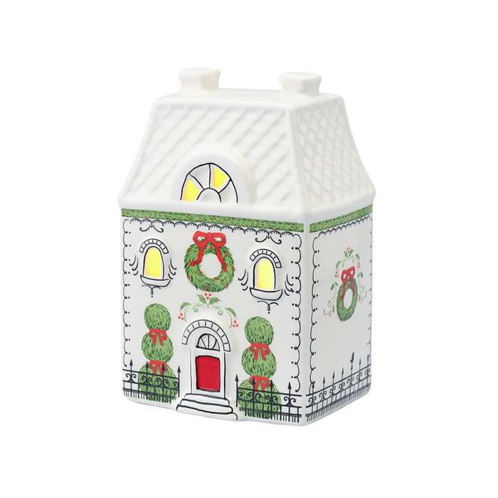 Домик с подсветкой olgod из коллекции new year essential, 16 см Tkano TK25-NY_LH0005