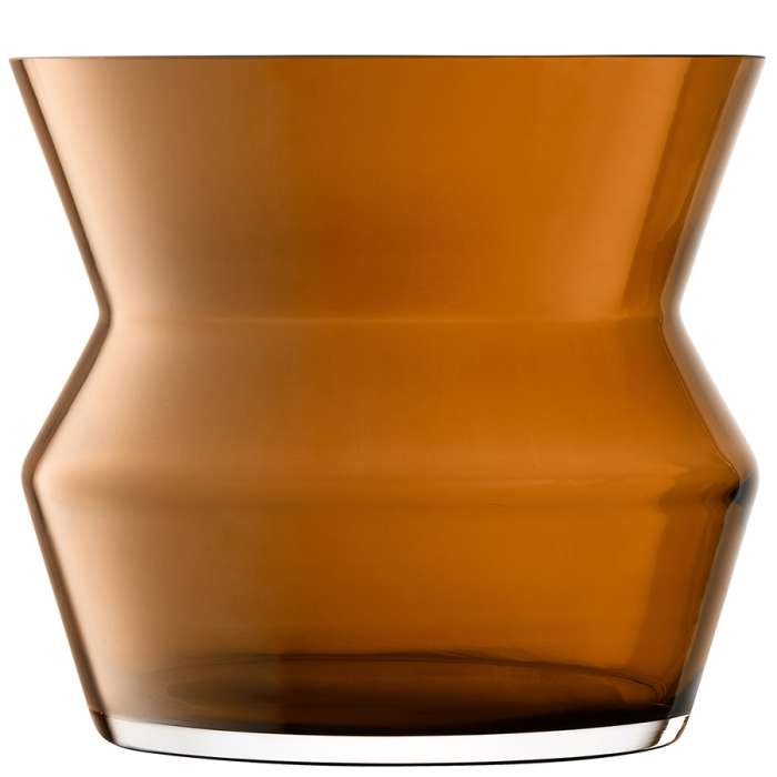 Ваза sculpt, 23 см, коричневая LSA International G1771-23-552