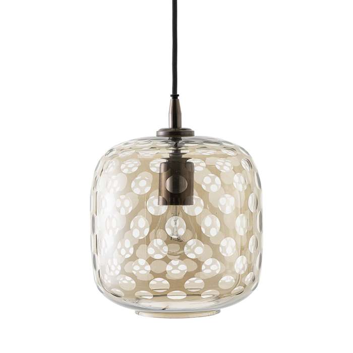 Светильник подвесной mystic aura, D20 см, коричневый Bergenson Bjorn BB0000545