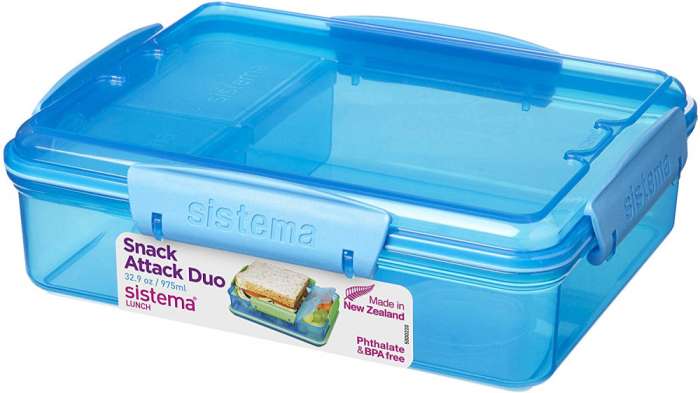 Набор Lunch: 2 контейнера и бутылка 475мл SISTEMA 1595