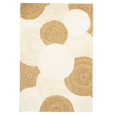 Ковер из джута, шерсти из хлопка agra из коллекции ethnic, 120х180см Tkano TK23-DR0012