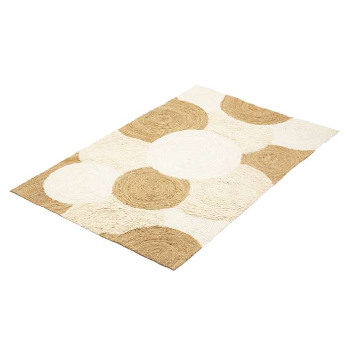 Ковер из джута, шерсти из хлопка agra из коллекции ethnic, 120х180см Tkano TK23-DR0012