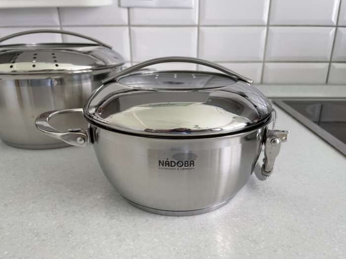 Набор кастрюль со стеклянными крышками (4 предмета) MARUSKA