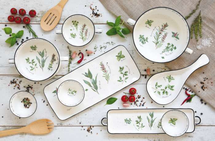 Салатник Herbarium, малый, без инд.упаковки EASY LIFE EL-R2206/HERU