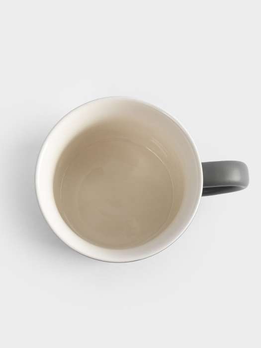 Кружка, 400 мл, керамика, серая, Retro ANNA LAFARG ANLAF-B10127-1