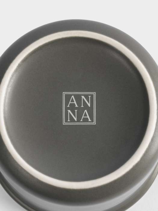 Кружка, 400 мл, керамика, серая, Retro ANNA LAFARG ANLAF-B10127-1