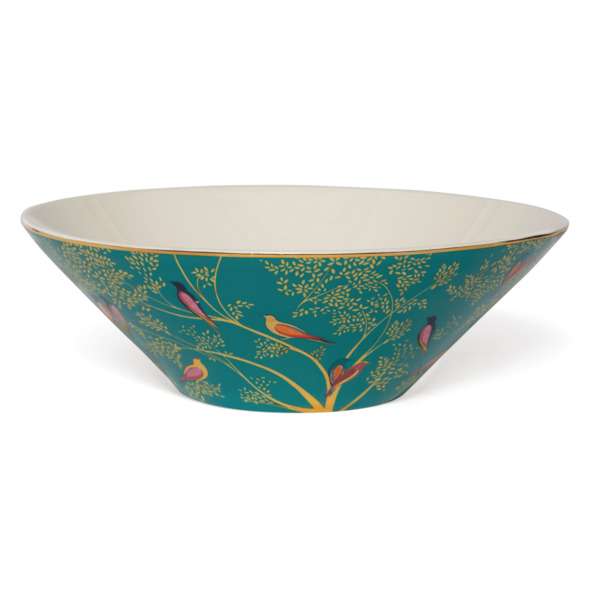 Салатник Portmeirion Сара Миллер Челси 26,5 см, фарфор, зеленый, п/к