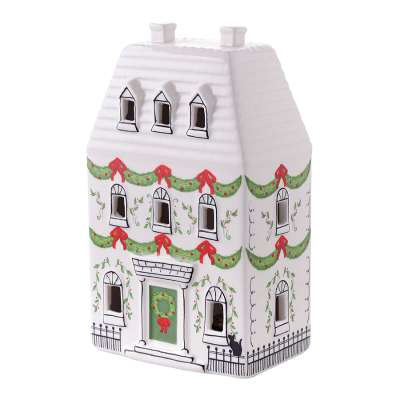 Домик с подсветкой olgod из коллекции new year essential, 19см Tkano TK25-NY_LH0004