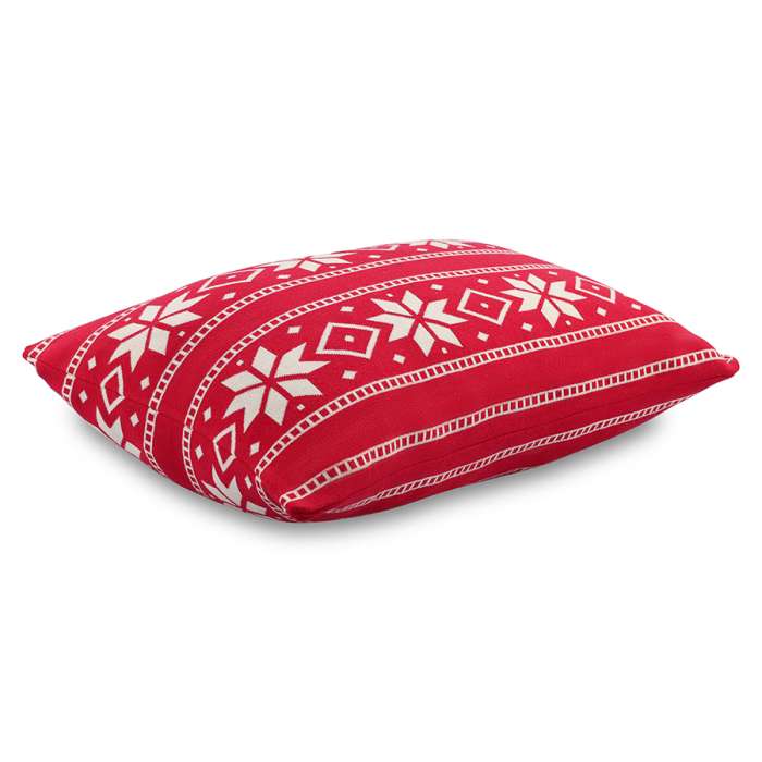Подушка вязаная с новогодним рисунком frostwork из коллекции new year essential, 40x60 см Tkano TK25-CU0029