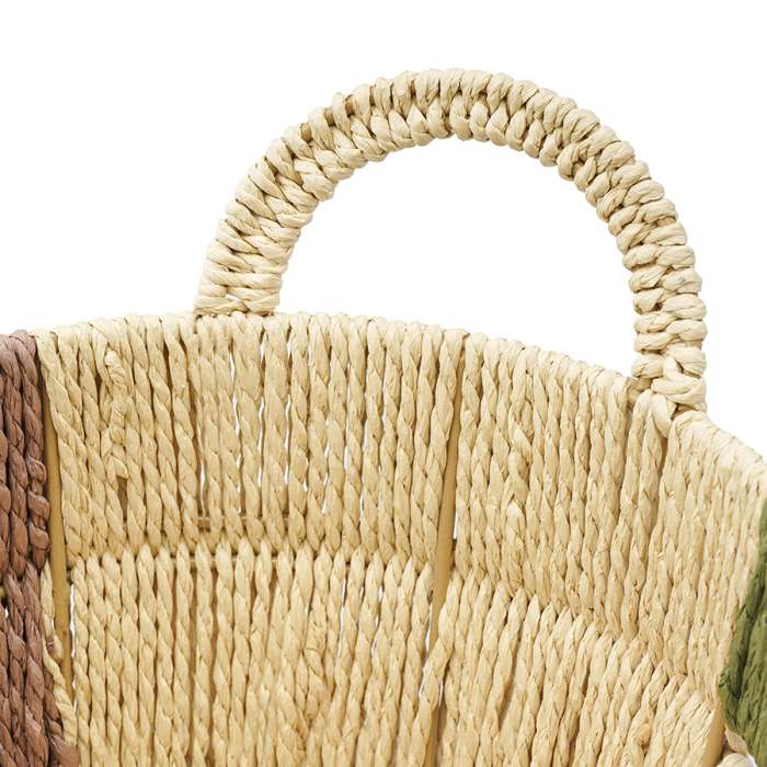 Корзина плетеная овальная bodhran nature из коллекции ethnic, размер l Tkano TK24-ST_BA0013