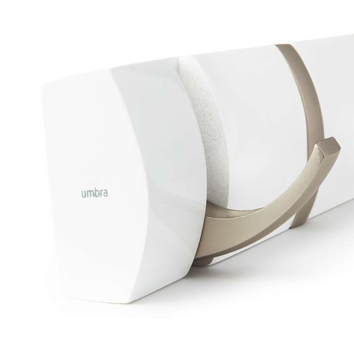 Вешалка настенная flip, 50,8 см, белая, 5 крючков UMBRA 318850-660
