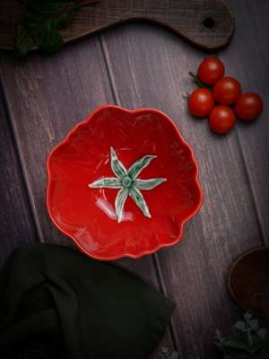 Салатник d 12,5 см h 4,2 см, Tomato CASA DI FORTUNA CDF TM05