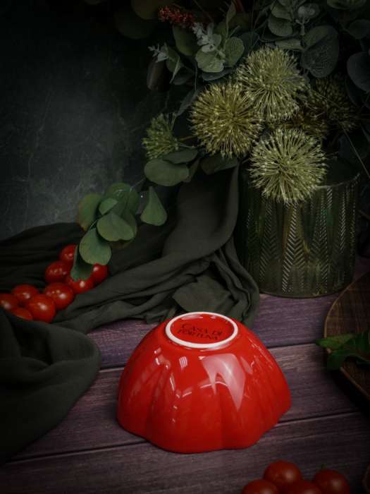 Салатник d 12,5 см h 4,2 см, Tomato CASA DI FORTUNA CDF TM05