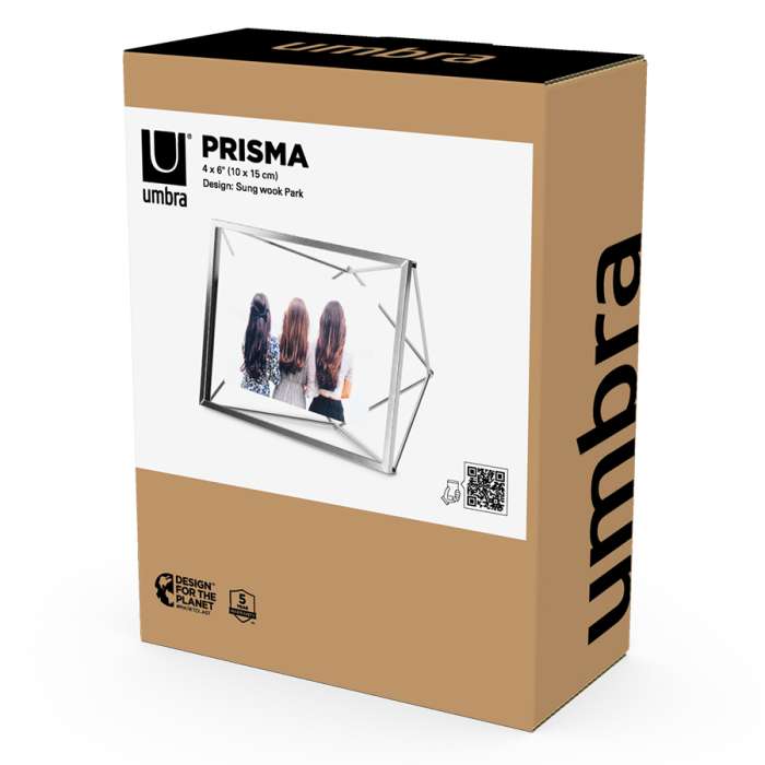 Фоторамка prisma, 10х15, хром UMBRA 313016-158