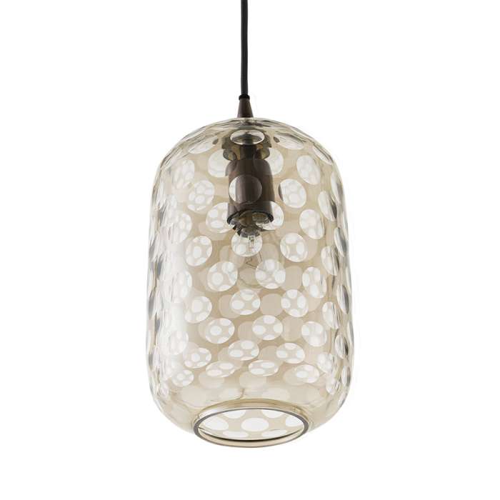 Светильник подвесной mystic aura, D17 см, коричневый Bergenson Bjorn BB0000546