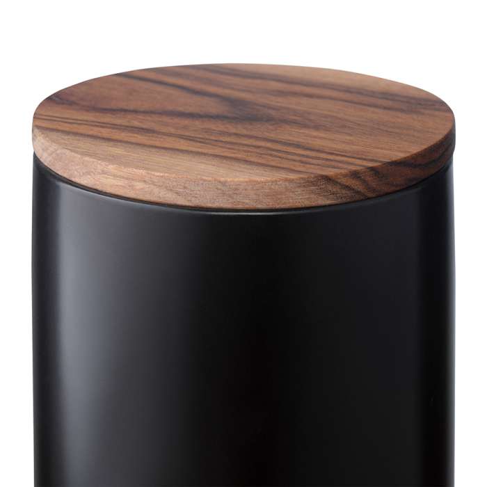 Банка для хранения керамическая, 750 мл, черная SMART SOLUTIONS KK-CR750B