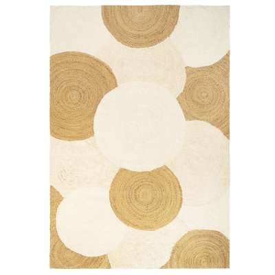 Ковер из джута, шерсти из хлопка agra из коллекции ethnic, 160х230см Tkano TK23-DR0013