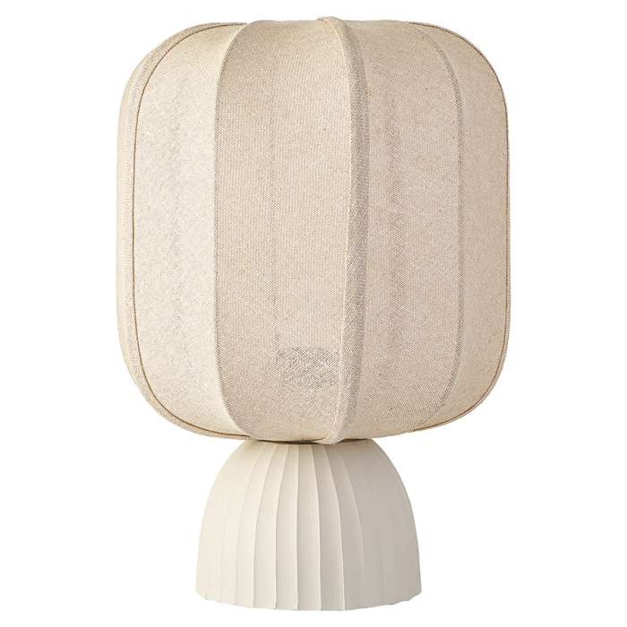 Лампа настольная texture rib, 27х39 см, бежевая Bergenson Bjorn BB0000573