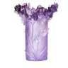 Ваза Decor de table Орхидея 30 см, хрусталь, фиолетовая, п/к