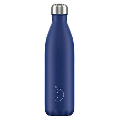 Термос matte, 750 мл, синий Chilly&#039;s Bottles B750MABLU