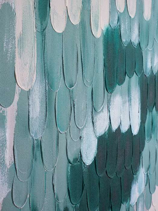 Панно декоративное с ручной росписью by feel, 120х80 см, индиго Bergenson Bjorn BB0000955