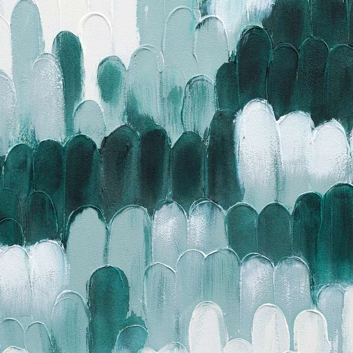 Панно декоративное с ручной росписью by feel, 120х80 см, индиго Bergenson Bjorn BB0000955