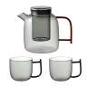 Набор из чайника и двух чашек misty, 1,5 л Liberty Jones LJ0000447