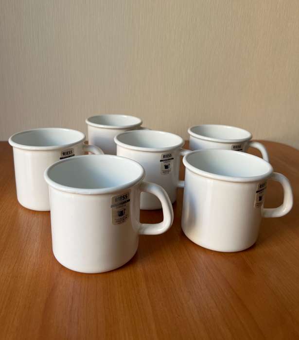 Кружка 8 см, 0,375 л, белый, WEISS RIESS 0221-033-1