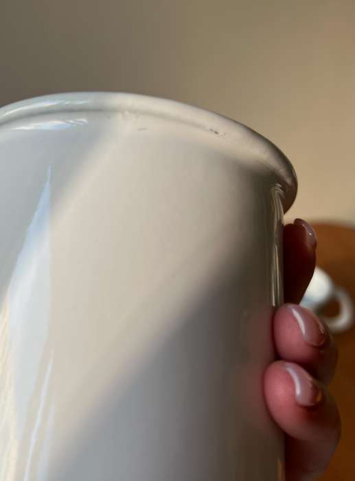 Кружка 8 см, 0,375 л, белый, WEISS RIESS 0221-033-1