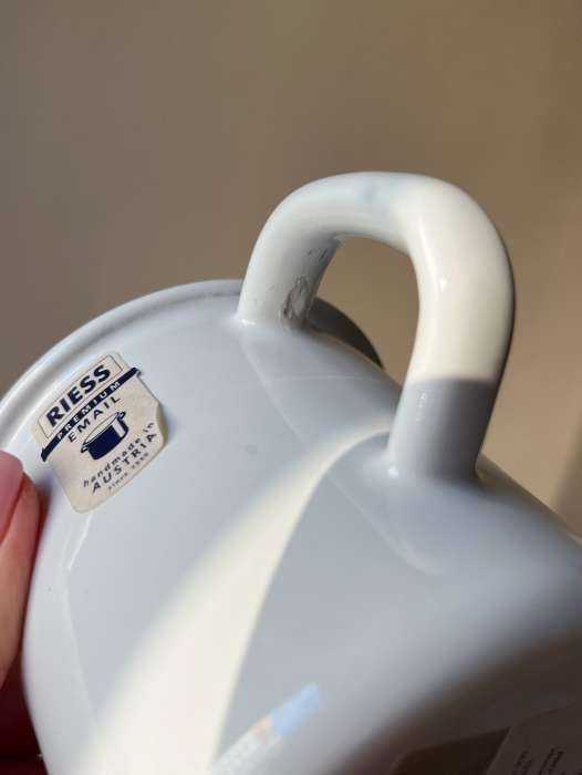 Кружка 8 см, 0,375 л, белый, WEISS RIESS 0221-033-1