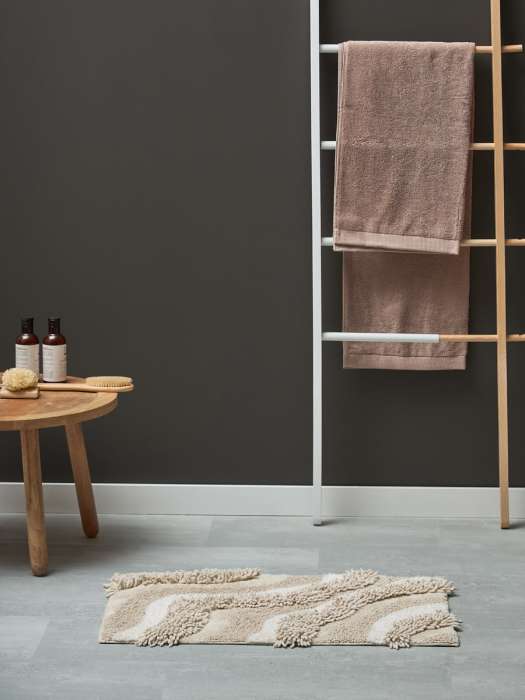 Коврик для ванной sands бежевого цвета из коллекции ethnic Tkano TK25-BM0003