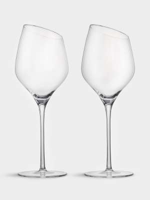 Бокал для белого вина, 460 мл, 2 шт, кристальное стекло, Violoncello ANNA LAFARG ANLAF-WW1119-C