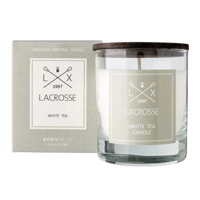 Свеча ароматическая lacrosse, white tea, 40 ч Ambientair VV040THLC