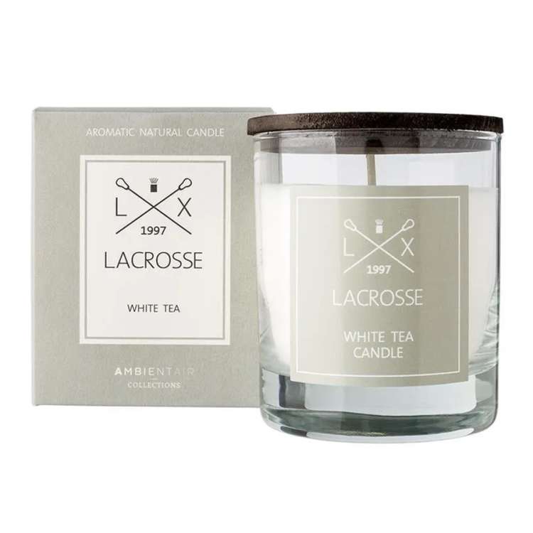 Свеча ароматическая lacrosse, white tea, 40 ч Ambientair VV040THLC